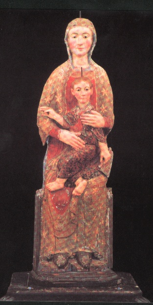Madonna della Macchia di Buonalbergo- Statua lignea del sec.XII